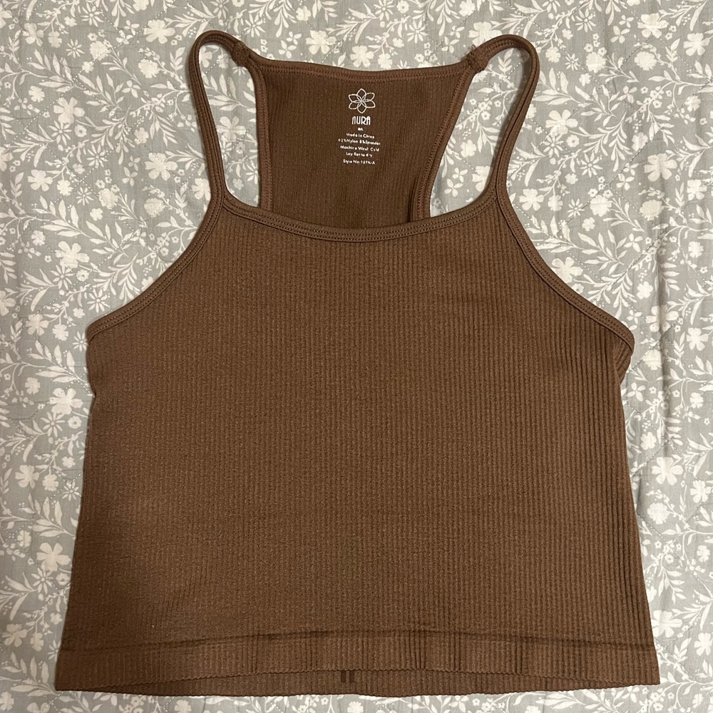 Ribbed crop top